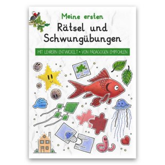 Meine ersten Rätsel und Schwungübungen