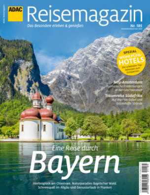 ADAC Reisemagazin 10/21 mit Titelthema Bayern