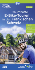 ADFC Traumhafte E-Bike-Touren in der Fränkischen Schweiz 1:75.000, reiß- und wetterfest, GPS-Tracks Download, mit Tourenvorschlägen