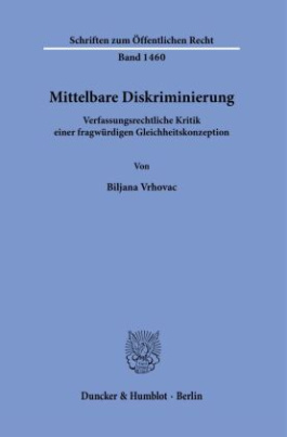 Mittelbare Diskriminierung.