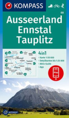 KOMPASS Wanderkarte 68 Ausseerland, Ennstal, Tauplitz 1:50000