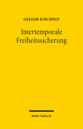 Intertemporale Freiheitssicherung