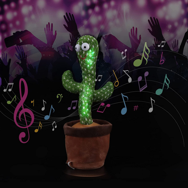 Tanzender Kaktus Sich Drehender Kaktus Sich Drehender Kaktus