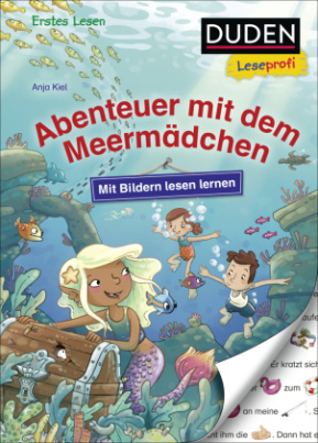 Duden Leseprofi - Mit Bildern lesen lernen: Abenteuer mit dem Meermädchen