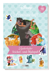 Disney Freundschaft: Zauberhafter Sticker- und Malspaß