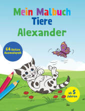 Mein Malbuch Tiere - Alexander