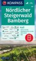 KOMPASS Wanderkarte 167 Nördlicher Steigerwald, Bamberg 1:50.000