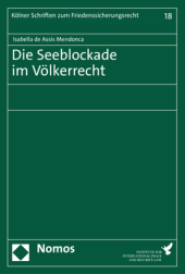 Die Seeblockade im Völkerrecht