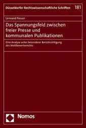 Das Spannungsfeld zwischen freier Presse und kommunalen Publikationen