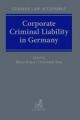 Corporate Criminal Liability in Germany