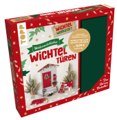 Kreativ-Set: Weihnachtliche Wichteltüren. Anleitungsbuch mit Material zum Sofort-Loslegen. Set zum Spiegel-Bestseller