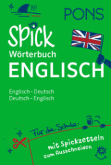 PONS Spick-Wörterbuch Englisch für die Schule