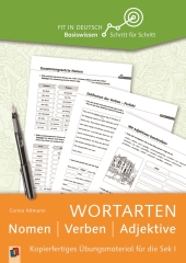 Wortarten: Nomen - Verben - Adjektive