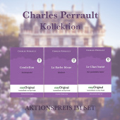 Charles Perrault Kollektion (Bücher + 3 Audio-CDs) - Lesemethode von Ilya Frank, m. 3 Audio-CD, m. 3 Audio, m. 3 Audio, 3 Teile