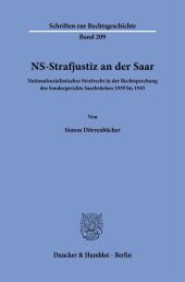 NS-Strafjustiz an der Saar.