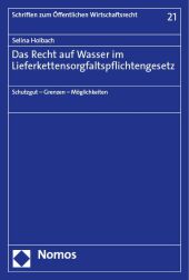 Das Recht auf Wasser im Lieferkettensorgfaltspflichtengesetz