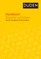 Handbuch Stilsicher schreiben