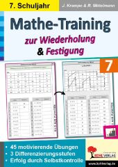 Mathe-Training zur Wiederholung und Festigung / Klasse 7