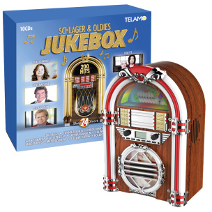 Schlager und Oldies Jukebox + Jukebox mit Farbwechsel