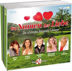 Schmuse Hits - Die schönsten Lieder fürs Herz + Im Namen der Liebe - Die schönsten Romantik-Schlager + GRATIS Halskette