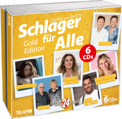 Schlager für Alle - Frühjahr/Sommer 2025 + Schlager für Alle - Gold Edition + GRATIS Fan-Tasse