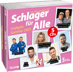 Die ultimative Deutsche Hitparade + Schlager für Alle - Frühjahr/Sommer 2025