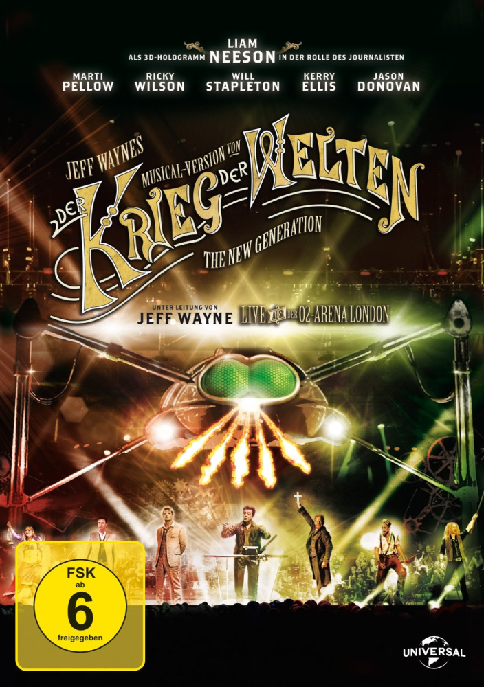 Jeff Wayne's Musical Version von der Krieg der Welten - the new generation