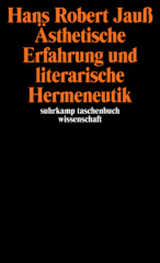 Ästhetische Erfahrung und literarische Hermeneutik