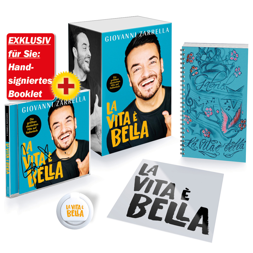 La vita è bella Fanbox + GRATIS Booklet HANDSIGNIERT