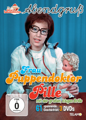 Frau Puppendoktor Pille mit der großen, klugen Brille