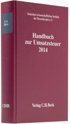 Handbuch zur Umsatzsteuer (USt) 2014