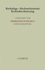 Rechtslage - Rechtserkenntnis - Rechtsdurchsetzung