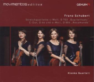 Streichquartette D 703, D 46, D 804, 1 Audio-CD