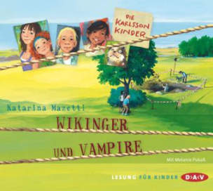 Die Karlsson-Kinder - Wikinger und Vampire, 2 Audio-CDs
