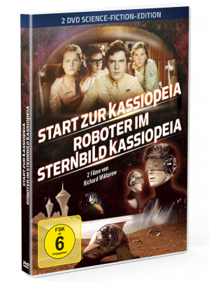 Start zur Kassiopeia / Roboter im Sternbild Kassiopeia