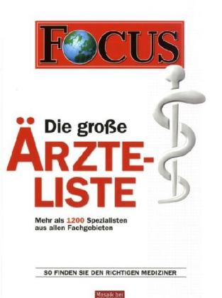 Focus, Die große Ärzte-Liste