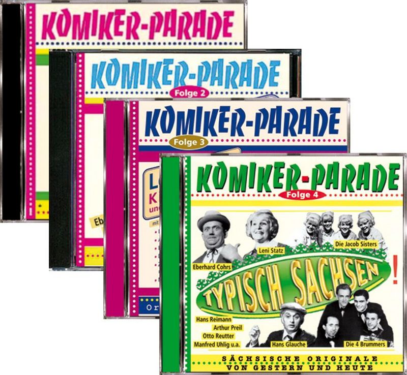 Kombi Komikerparade 1-4 