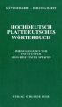 Hochdeutsch - plattdeutsches Wörterbuch