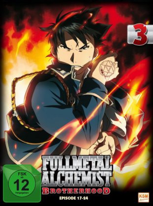 Fullmetal Alchemist: Brotherhood, 2 DVDs. Vol.3