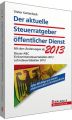 Der aktuelle Steuerratgeber öffentlicher Dienst 2013