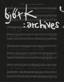 Björk: Archives