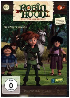 Robin Hood - Schlitzohr von Sherwood - Pferderennen, 1 DVD. Folge.3