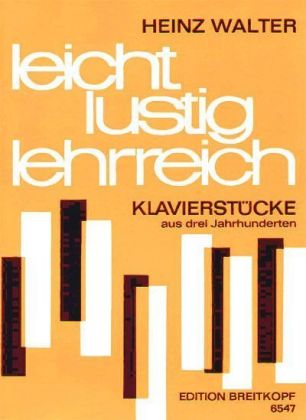 Leicht, lustig, lehrreich, Klavier