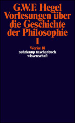 Vorlesungen über die Geschichte der Philosophie. Tl.1