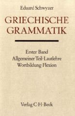 Griechische Grammatik. Tl.1