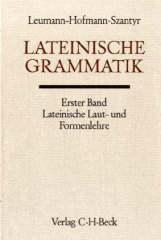 Lateinische Grammatik. Tl.1