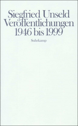 Veröffentlichungen 1946 bis 1999