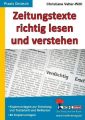 Zeitungstexte richtig lesen und verstehen