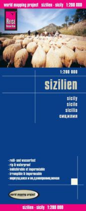 World Mapping Project Reise Know-How Landkarte Sizilien (1:200.000). Sicily / Sicile / Sicilia