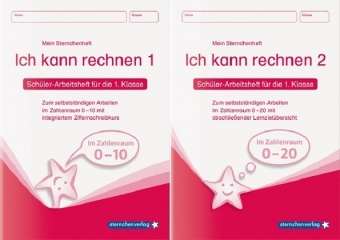 Ich kann rechnen 1 und 2, Schüler-Arbeitshefte für die 1. Klasse, 2 Tle.